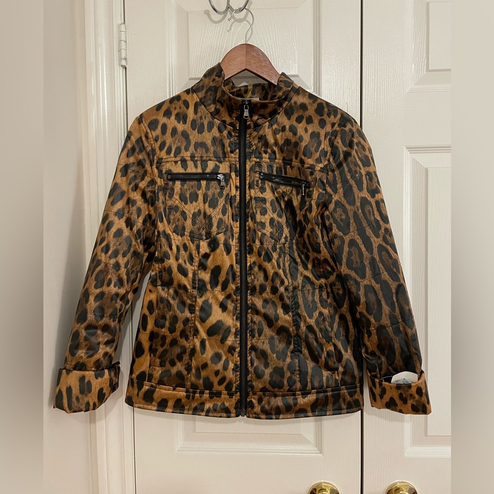 Dolce & Gabbana leopard coat